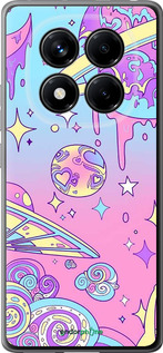 Силиконовый чехол Розовая галактика для Xiaomi Redmi Note 14 Pro 4G - 4146u-3808 изображение 