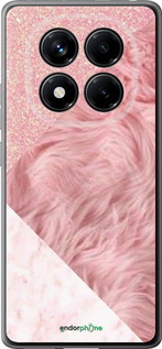 Силиконовый чехол Розовые текстуры для Xiaomi Redmi Note 14 Pro 4G - 4343u-3808 изображение 