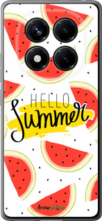 Силиконовый чехол Hello Summer для Xiaomi Redmi Note 14 Pro 4G - 4356u-3808 изображение 