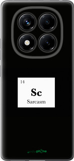 Силиконовый чехол Сарказм для Xiaomi Redmi Note 14 Pro 4G - 4501u-3808 изображение 
