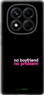 Силиконовый чехол no boyfriend no problem для Xiaomi Redmi Note 14 Pro 4G - 4549u-3808 изображение 