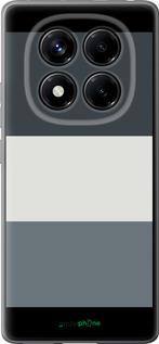 Силиконовый чехол Полосы для Xiaomi Redmi Note 14 Pro 4G - 4588u-3808 изображение 