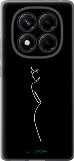 Силиконовый чехол Силуэт1 для Xiaomi Redmi Note 14 Pro 4G - 4590u-3808 изображение 