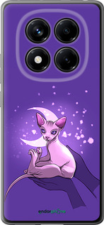 Силиконовый чехол Кот2 для Xiaomi Redmi Note 14 Pro 4G - 4676u-3808 изображение 