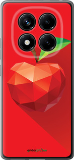 Силиконовый чехол Яблоко для Xiaomi Redmi Note 14 Pro 4G - 4696u-3808 изображение 