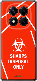 Силиконовый чехол biohazard 27 для Xiaomi Redmi Note 14 Pro 4G - 4843u-3808 изображение 