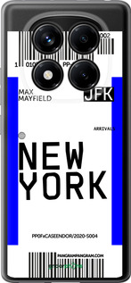 Силиконовый чехол New York для Xiaomi Redmi Note 14 Pro 4G - 4861u-3808 изображение 