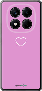 Силиконовый чехол Сердце 2 для Xiaomi Redmi Note 14 Pro 4G - 4863u-3808 изображение 