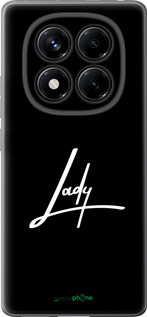 Силиконовый чехол Lady 2 для Xiaomi Redmi Note 14 Pro 4G - 4867u-3808 изображение 