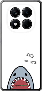 Силиконовый чехол Акула для Xiaomi Redmi Note 14 Pro 4G - 4870u-3808 изображение 