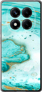 Силиконовый чехол Мраморный для Xiaomi Redmi Note 14 Pro 4G - 4895u-3808 изображение 