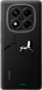 Силіконовий чехол Пропозиція для Xiaomi Redmi Note 14 Pro 4G - 4898u-3808 изображение 