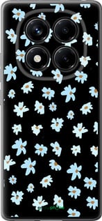 Силіконовий чехол Квітковий для Xiaomi Redmi Note 14 Pro 4G - 4900u-3808 изображение 