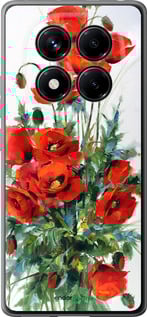 Силиконовый чехол Маки для Xiaomi Redmi Note 14 Pro 4G - 523u-3808 изображение 
