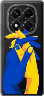 Силиконовый чехол Stand With Ukraine для Xiaomi Redmi Note 14 Pro 4G - 5255u-3808 изображение 