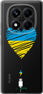 Силиконовый чехол Подзарядка сердца v2 для Xiaomi Redmi Note 14 Pro 4G - 5295u-3808 изображение 