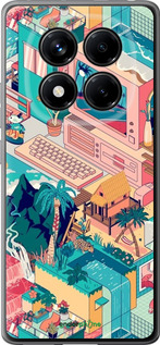 Силіконовий чехол № 5393 для Xiaomi Redmi Note 14 Pro 4G - 5393u-3808 изображение 