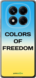 Силиконовый чехол Colors of Freedom для Xiaomi Redmi Note 14 Pro 4G - 5453u-3808 изображение 