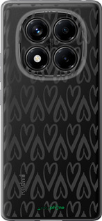Силіконовий чехол Серця v2 для Xiaomi Redmi Note 14 Pro 4G - 5497u-3808 изображение 