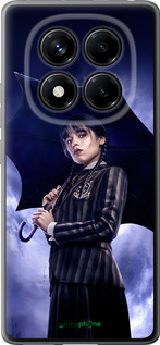 Силиконовый чехол Wednesday v2 для Xiaomi Redmi Note 14 Pro 4G - 5516u-3808 изображение 