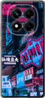 Силиконовый чехол Hong Kong City для Xiaomi Redmi Note 14 Pro 4G - 5536u-3808 изображение 