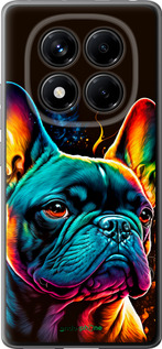 Силиконовый чехол Яркий бульдог для Xiaomi Redmi Note 14 Pro 4G - 5547u-3808 изображение 
