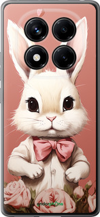 Силиконовый чехол Зайчик для Xiaomi Redmi Note 14 Pro 4G - 5669u-3808 изображение 