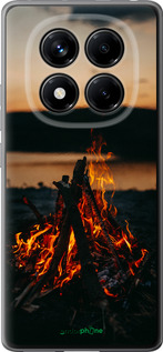 Силіконовий чехол Вогонь для Xiaomi Redmi Note 14 Pro 4G - 6021u-3808 изображение 