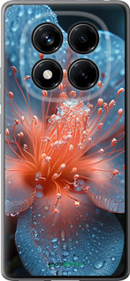 Силіконовий чехол Роса на квітці для Xiaomi Redmi Note 14 Pro 4G - 6039u-3808 изображение 