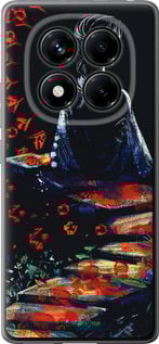Силіконовий чехол Мрійлива дівчина для Xiaomi Redmi Note 14 Pro 4G - 6042u-3808 изображение 