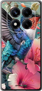 Силіконовий чехол Казкова колібрі для Xiaomi Redmi Note 14 Pro 4G - 6051u-3808 изображение 