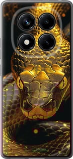 Силіконовий чехол Golden snake для Xiaomi Redmi Note 14 Pro 4G - 6072u-3808 изображение 