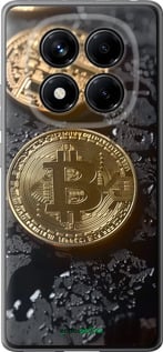 Силіконовий чехол Вулканійчний Bitcoin для Xiaomi Redmi Note 14 Pro 4G - 6092u-3808 изображение 