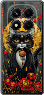 Силиконовый чехол China Cat для Xiaomi Redmi Note 14 Pro 4G - 6134u-3808 изображение 