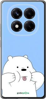 Силиконовый чехол Милый мишка для Xiaomi Redmi Note 14 Pro 4G - 6357u-3808 изображение 