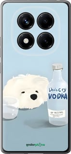 Силіконовий чехол Пес водка для Xiaomi Redmi Note 14 Pro 4G - 6368u-3808 изображение 
