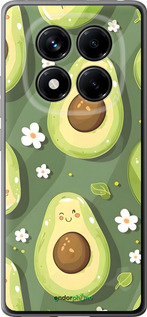 Силиконовый чехол Авокадо для Xiaomi Redmi Note 14 Pro 4G - 6380u-3808 изображение 