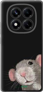 Силиконовый чехол The Peeking Rat для Xiaomi Redmi Note 14 Pro 4G - 6442u-3808 изображение 