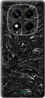 Силиконовый чехол Воронья ярость для Xiaomi Redmi Note 14 Pro 4G - 6474u-3808 изображение 