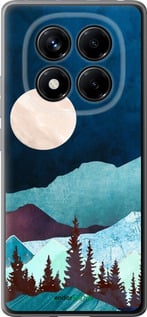 Силіконовий чехол Гірська ідилія нічний краєвид для Xiaomi Redmi Note 14 Pro 4G - 6488u-3808 изображение 