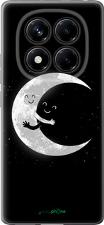 Силиконовый чехол Лунные объятия для Xiaomi Redmi Note 14 Pro 4G - 6508u-3808 изображение 