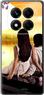 Силиконовый чехол Sunset для Xiaomi Redmi Note 14 Pro 4G - 6607u-3808 изображение 