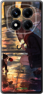 Силиконовый чехол Anime для Xiaomi Redmi Note 14 Pro 4G - 6609u-3808 изображение 