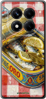 Силіконовий чехол Vintage Sardine Tin Phone для Xiaomi Redmi Note 14 Pro 4G - 6772u-3808 изображение 