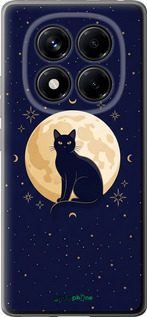 Силіконовий чехол Cute Cat Celestial/Witchy для Xiaomi Redmi Note 14 Pro 4G - 6787u-3808 изображение 