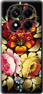 Силиконовый чехол Хохлома 6 для Xiaomi Redmi Note 14 Pro 4G - 829u-3808 изображение 