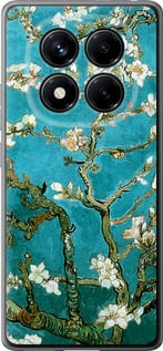 Силиконовый чехол Винсент Ван Гог. Сакура для Xiaomi Redmi Note 14 Pro 4G - 841u-3808 изображение 