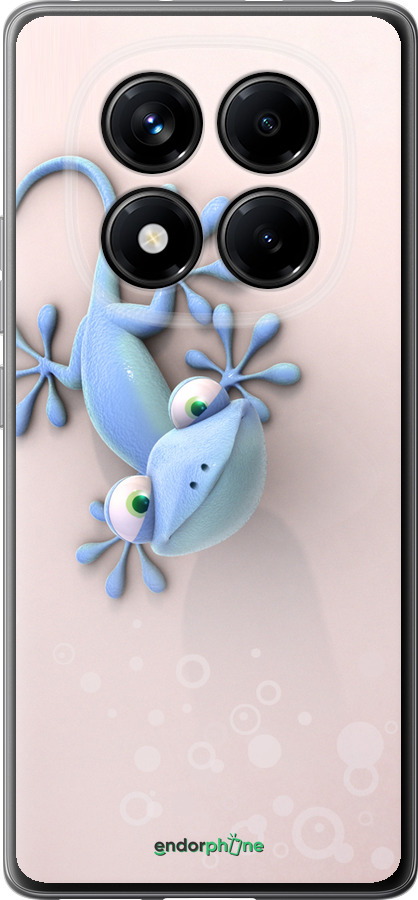 Силиконовый чехол Геккончик для Xiaomi Redmi Note 14 Pro 4G - 1094u-3808 изображение 