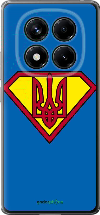Силіконовий чехол Супер Тризуб для Xiaomi Redmi Note 14 Pro 4G - 1164u-3808 изображение 