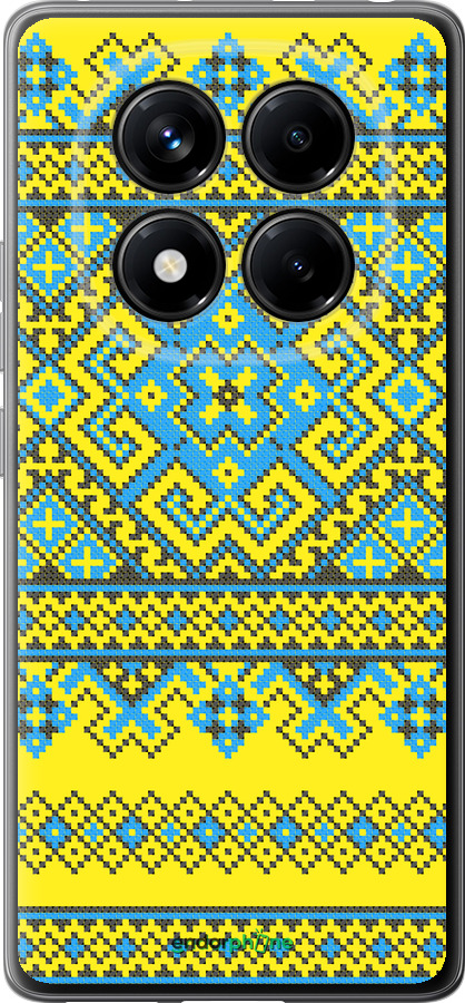 Силіконовий чехол Вишиванка 41 для Xiaomi Redmi Note 14 Pro 4G - 1175u-3808 изображение 